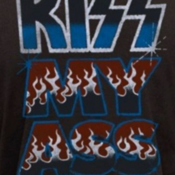 Junk Food Kiss My Ass  metal rock Official T-Shirt M NWT - Picture 5 of 5